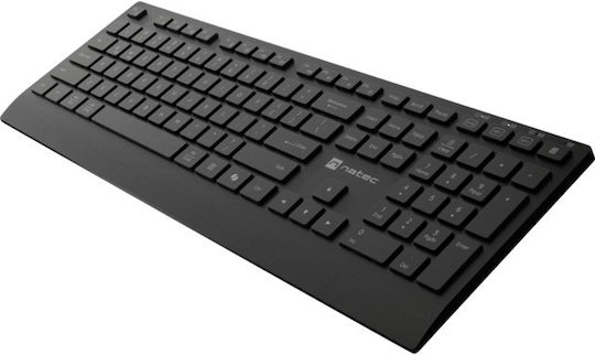Natec NZB-2315 Безжичен Bluetooth Комплект Клавиатура и Мишка Английски (САЩ)