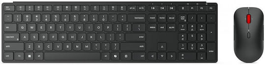 Lenovo Pro Combo Ασύρματο Bluetooth Σετ Πληκτρολόγιο & Ποντίκι International English
