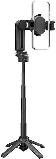 Mageasy Freelens Tragbarer Magsafe Selfie-Stick Stativ Schwarz