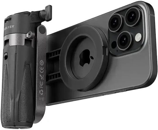 Siipro Pocket Magsafe Селфи Стик Трипод за Мобилни Устройства Черен Sh-97