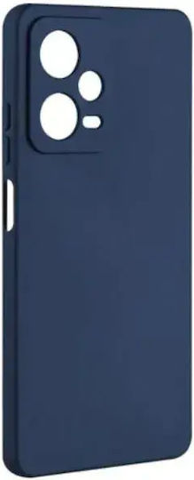 MAT Back Cover Silicone Blue (Redmi Note 12 Pro 5G)