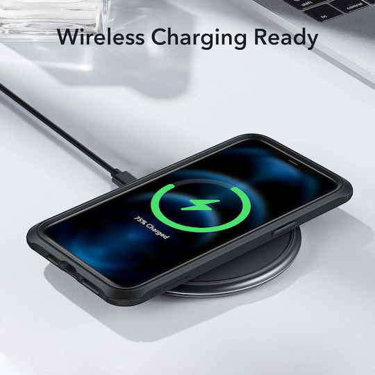 ESR Alliance 360 Full Cover Plastic Set with Glass Blue (iPhone 12 Pro Max)