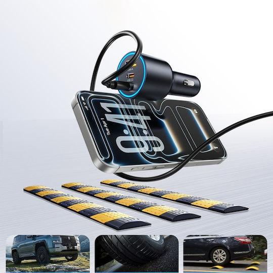Orico Hyperdrive 165w Usb-a + 2x Usb-c Car Charger Black Hd-165-1a2c Orico-hd-165-1a2c-bk-ep-hu