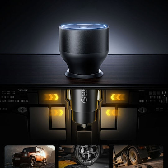 Orico Chargeclip 108w Car Charger 2x Usb-a + 4x Usb-c Clip Black Cc-90-2a4c Orico-cc-90-2a4c-bk-ep-hu