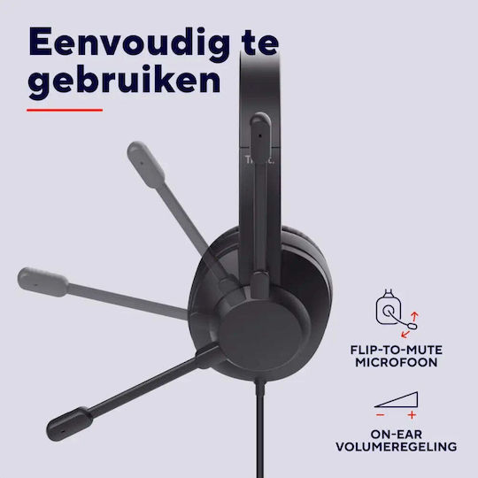 Trust Over Ear Multimedia-Kopfhörer Mit Mikrofon Und USB-C / 3,5 Mm Klinke 25460