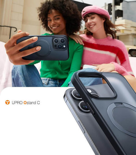 Torras Back Cover Silicone Black (iPhone 15 Pro Max)