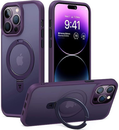 Torras Back Cover Silicone Purple (iPhone 14 Pro)
