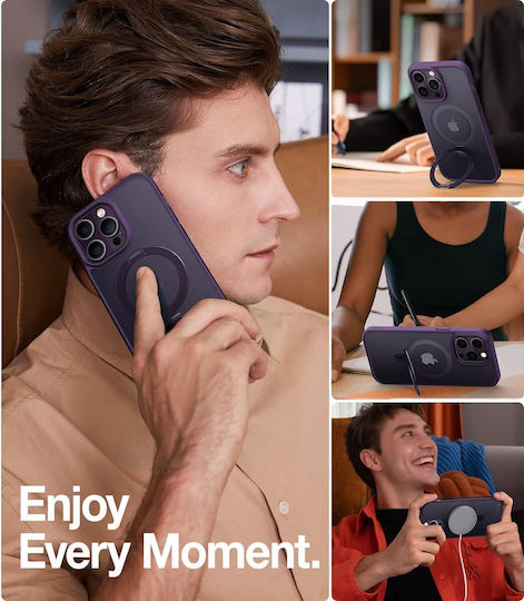Torras Back Cover Silicone Purple (iPhone 14 Pro)