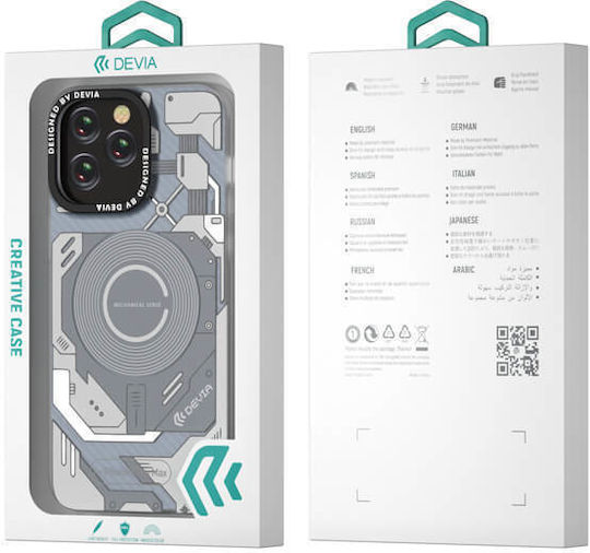 Devia Series Задна корица Магнитен Сив (iPhone 15 Pro Max)