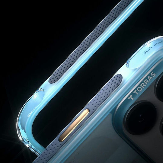 Torras Ostand Spin 360 Full Cover Μπλε (iPhone 17 Pro Max)