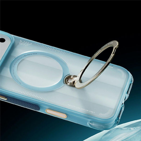 Torras Ostand Spin 360 Full Cover Μπλε (iPhone 17 Pro Max)