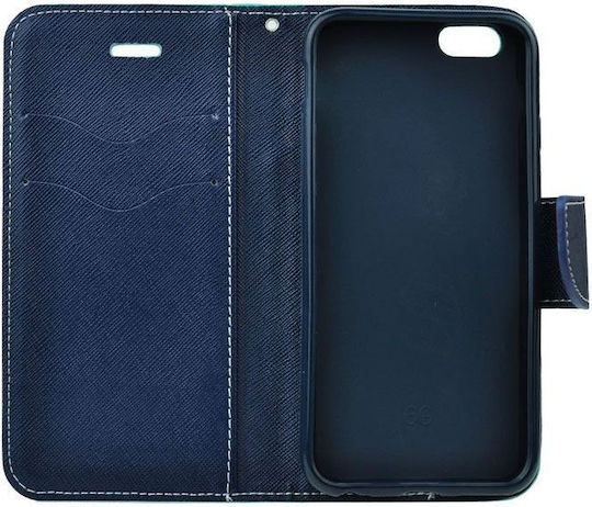 iSelf Fancy Wallet Piele artificială Albastru (Galaxy A42)
