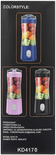 Kraft & Dele Blender cu cană din plastic 380 ml KD4170