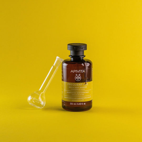Apivita Gentle Daily Chamomile & Honey Shampoo Reconstruction/Nourishment & Hydration for All Hair Types 250ml