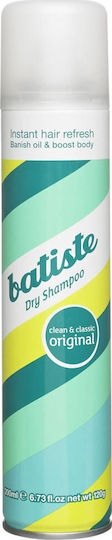 Batiste Original Ξηρό Σαμπουάν Όγκου για Όλους τους Τύπους Μαλλιών 200ml