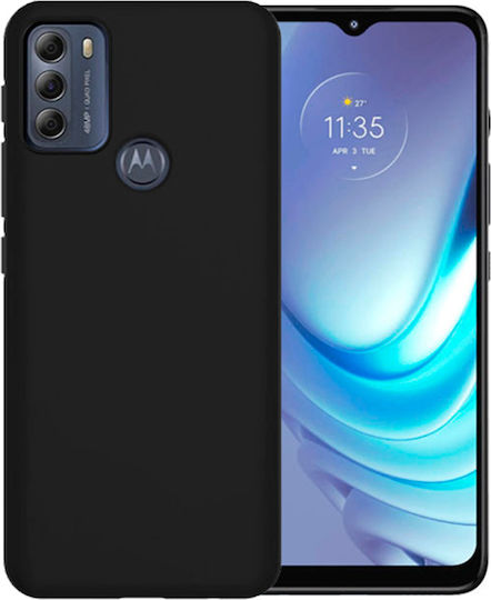 Volte-Tel Back Cover Σιλικόνης Μαύρο (Moto G50)