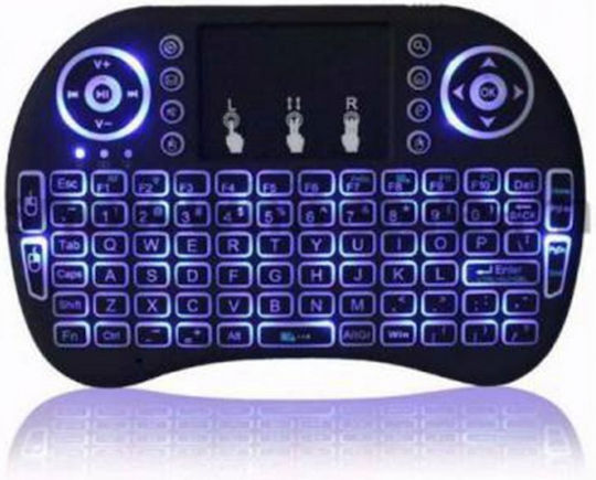 Andowl Q-K07 Fără fir Tastatură cu touchpad Engleză US