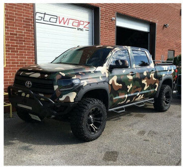 Forest Camouflage Car Wrap Bubble Removal Technology 1.5m X 1m Smartic Model Sma-000145