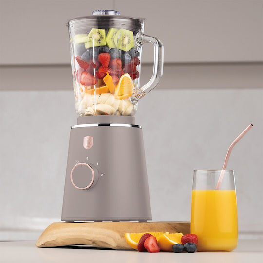 Berlinger Haus Blender cu cană de sticlă 1,5 l 1000W maro BH-9819