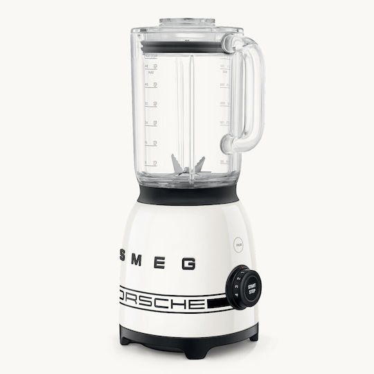 Smeg Блендер с Пластмасова Кана 1.5 lt 800W Бял BLF03PCWEU