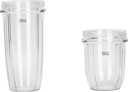Kraft & Dele Blender cu cană din plastic 500 ml 1850W Negru KD4149