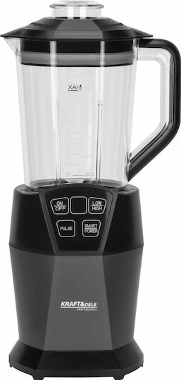 Kraft & Dele Blender cu cană din plastic 500 ml 1850W Negru KD4149