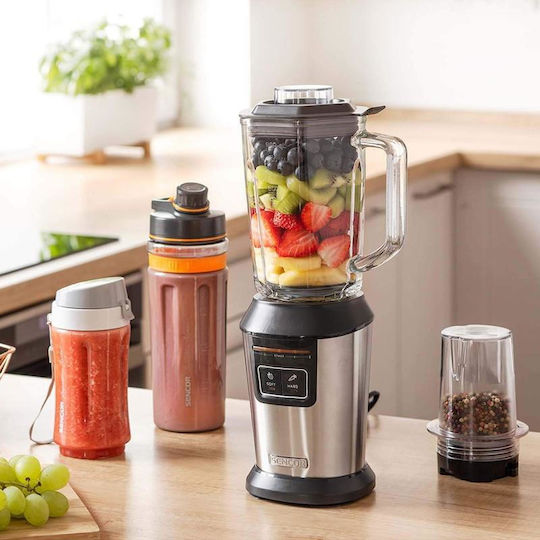 Sencor Blender with Tritan Jug 900 ml 800W Silver SBL 7570SS
