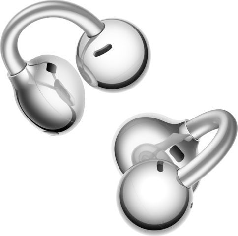 Huawei FreeClip 2 S In-ear Bluetooth Handsfree Ακουστικά με Αντοχή στον Ιδρώτα και Θήκη Φόρτισης Space Silver