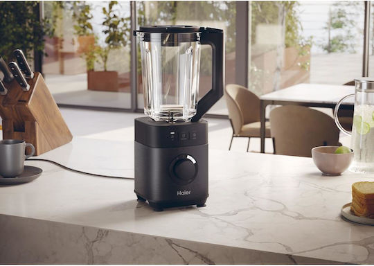 Haier Блендер с стъклена кана 2 л 1200W Черен