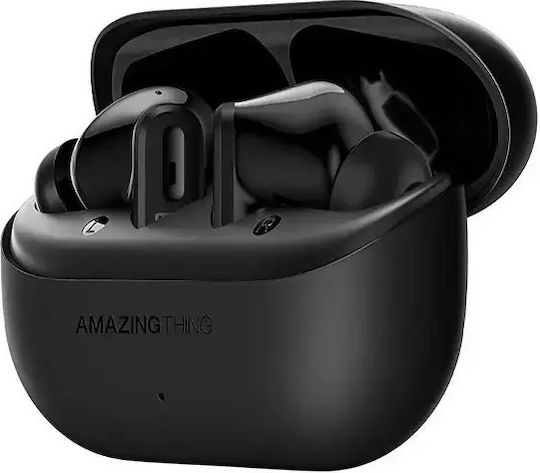 AmazingThing Luxe In-ear Bluetooth Handsfree Earphones with Sweat Resistance and Charging Case Black