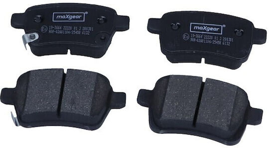 Plăcuțe Frână Spate Fiat 500L 351,352 12- Tipo 356,357 15- Opel Adam M13 12-19 Corsa E X15 14 193664 Maxgear 1605285 193664-10734