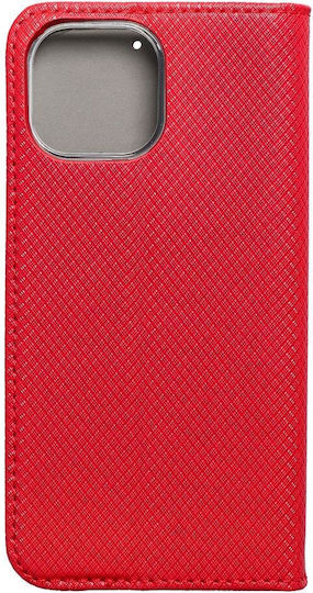 NetOne Style Smart Buchen Sie Synthetisches Leder Rot (iPhone 14)
