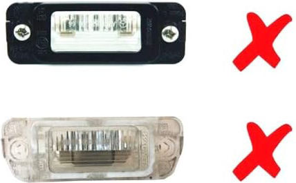 Kennzeichenbeleuchtungen LED Mercedes-Benz GL Klasse ML 2009 2 Stück