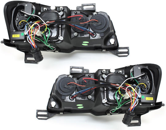 Dectane Предни светлини LED за Fiat Stilo 2001-2008 2бр
