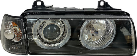 Dectane Μπροστινά Φανάρια για BMW E36 LIM. 92-98 2τμχ