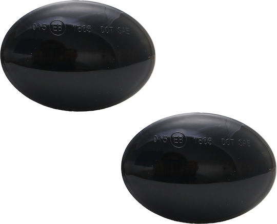 Tinted Flash LED Fiat 500 2009 Set of 2 Pieces