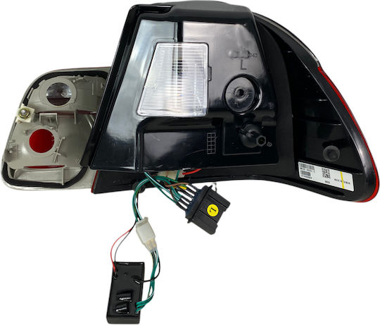 Πίσω Φανάρια Led Bmw E46 Sedan 1998-2001 Φιμέ Φλάς Σετ 2τμχ Rb21lrb