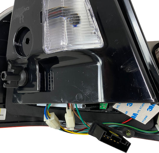 Πίσω Φανάρια Led Bmw E46 Sedan 1998-2001 Φιμέ Φλάς Σετ 2τμχ Rb21lrb