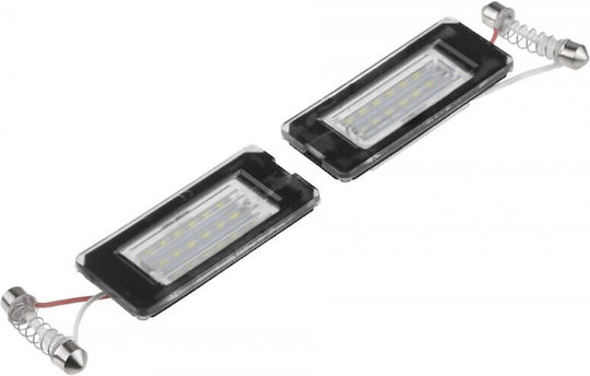 NTY Φώτα Πινακίδας Led για Mini Cooper 2006-2015