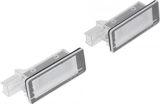 Светлини За Регистрационната Табела LED Renault Clio / Espace Dacia Duster / Lodgy / Logan