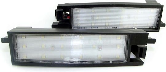 Einparts LED License Plate Lights Toyota Auris 1999-2005 2 Pieces