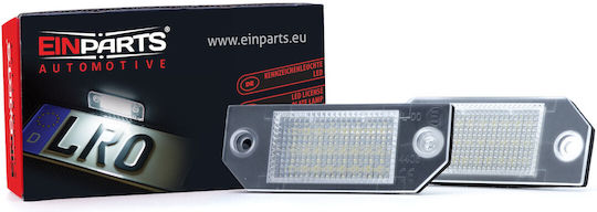 Einparts LED License Plate Lights Ford Focus 2003-2008 2 Pieces