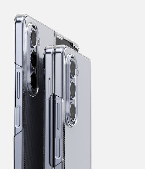 Ringke Slim Back Cover Plastic 1mm cu Curea Transparent (Galaxy Z Fold5)