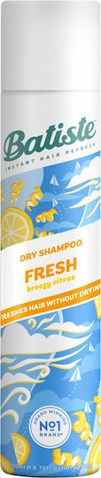 Batiste Fresh Ξηρό Σαμπουάν Διατήρησης Χρώματος για Βαμμένα Μαλλιά 200ml
