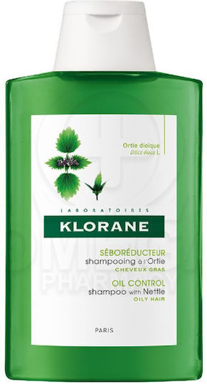 Klorane Oil Control Nettle Σαμπουάν Όγκου για Λιπαρά Μαλλιά 200ml
