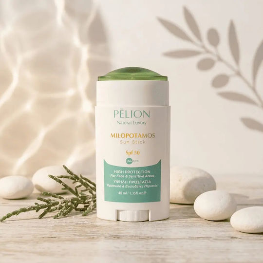 P For Pelion Milopotamos Sonnenschutz Stick Gesicht SPF50 40ml