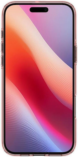 Spigen Crystal Back Cover Silicon Roz (iPhone 16 Pro Max)
