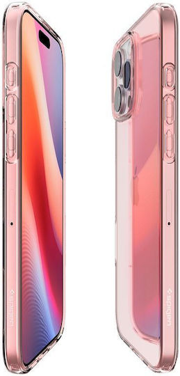 Spigen Crystal Back Cover Silicon Roz (iPhone 16 Pro Max)