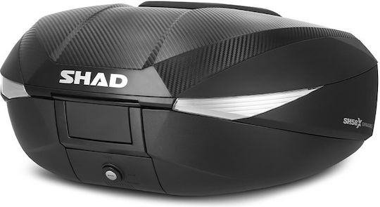 Shad SH58X Μπαγκαζιέρα Μοτοσυκλέτας 58lt Μαύρη