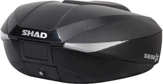 Shad SH58X Μπαγκαζιέρα Μοτοσυκλέτας 58lt Μαύρη